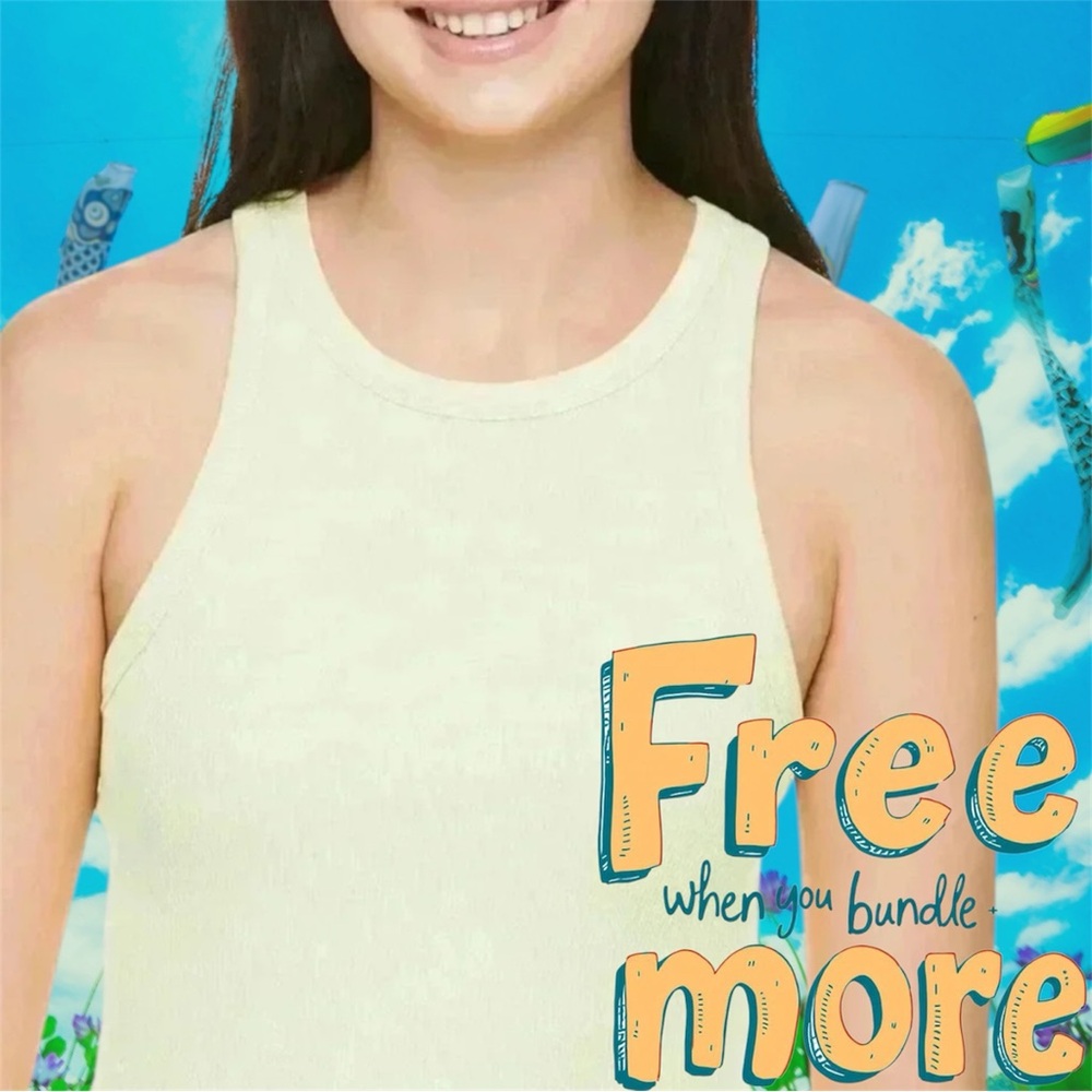 Free 🆕Women’s Soft Cotton Tank Top
